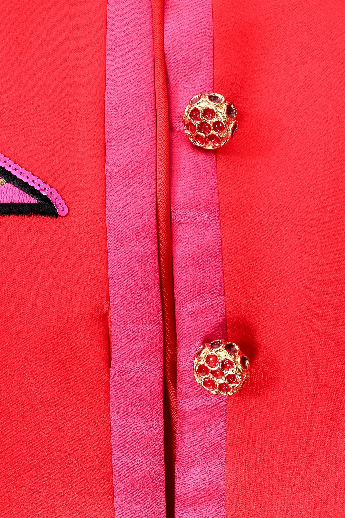 Satin Shoe Embellished Jacket