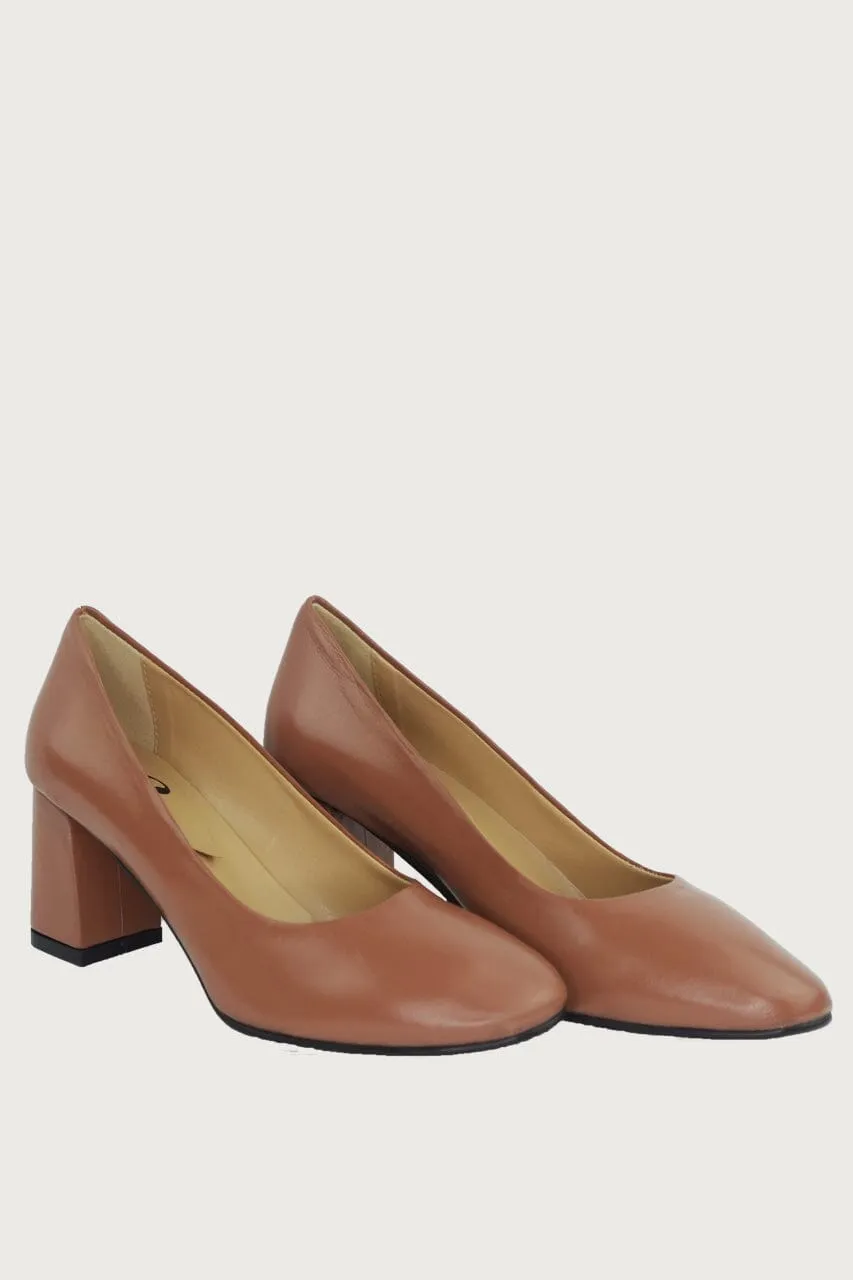 Serena Hazelnut Leather