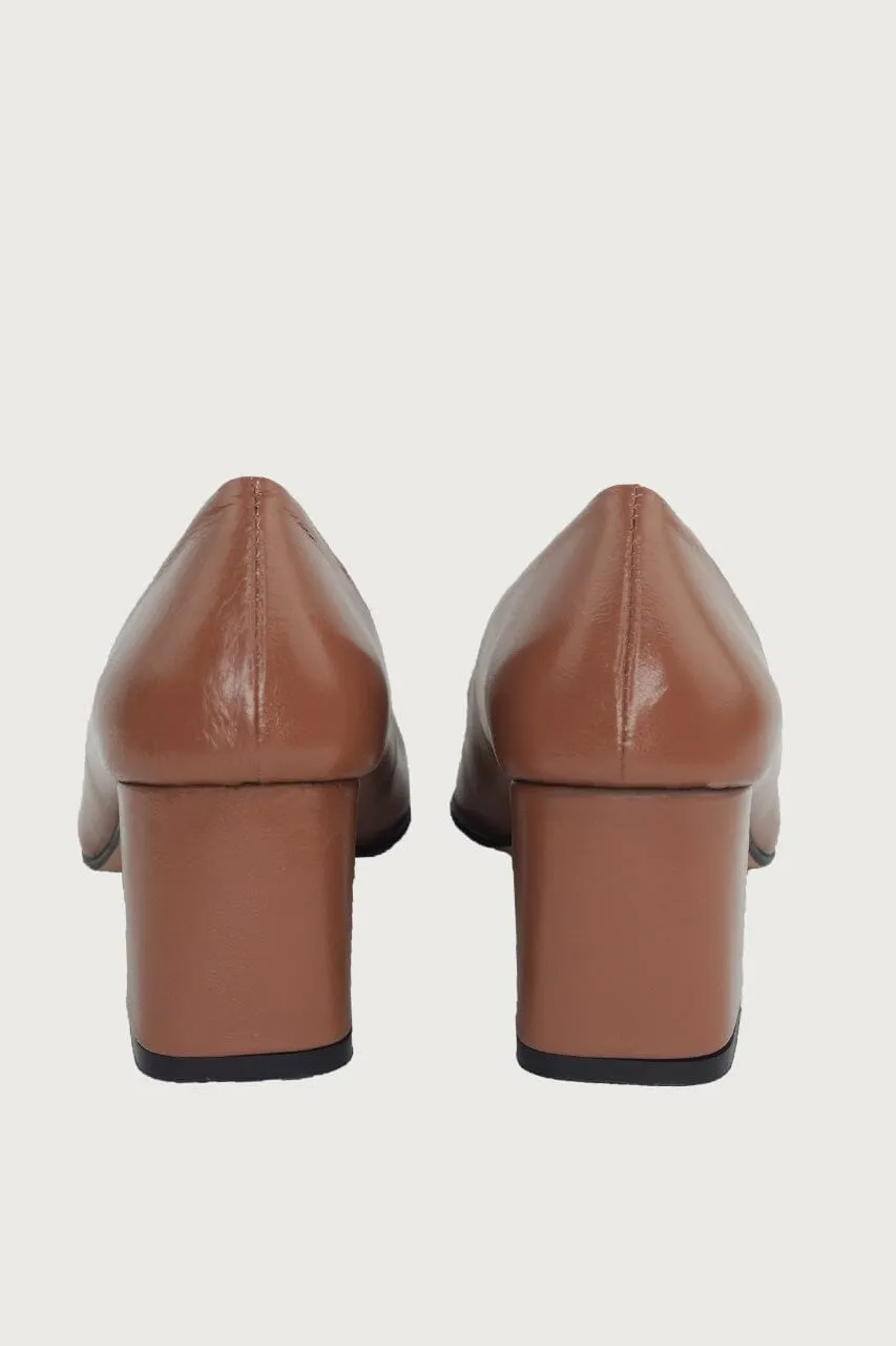 Serena Hazelnut Leather