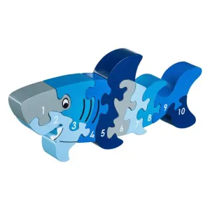 Shark  1-10 jigsaw