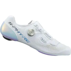 Shimano Clothing S-PHYRE RC9 PWR (RC903P) Shoes, White, Size 44