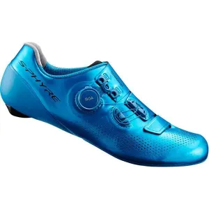 Shimano Clothing S-PHYRE RC9 (RC901) TRACK SPD-SL Shoes, Blue, Size 41