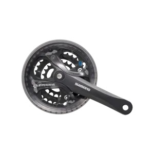 Shimano Fc-M361 Front Crankset 175mm 42-32-22 Black w/Guard