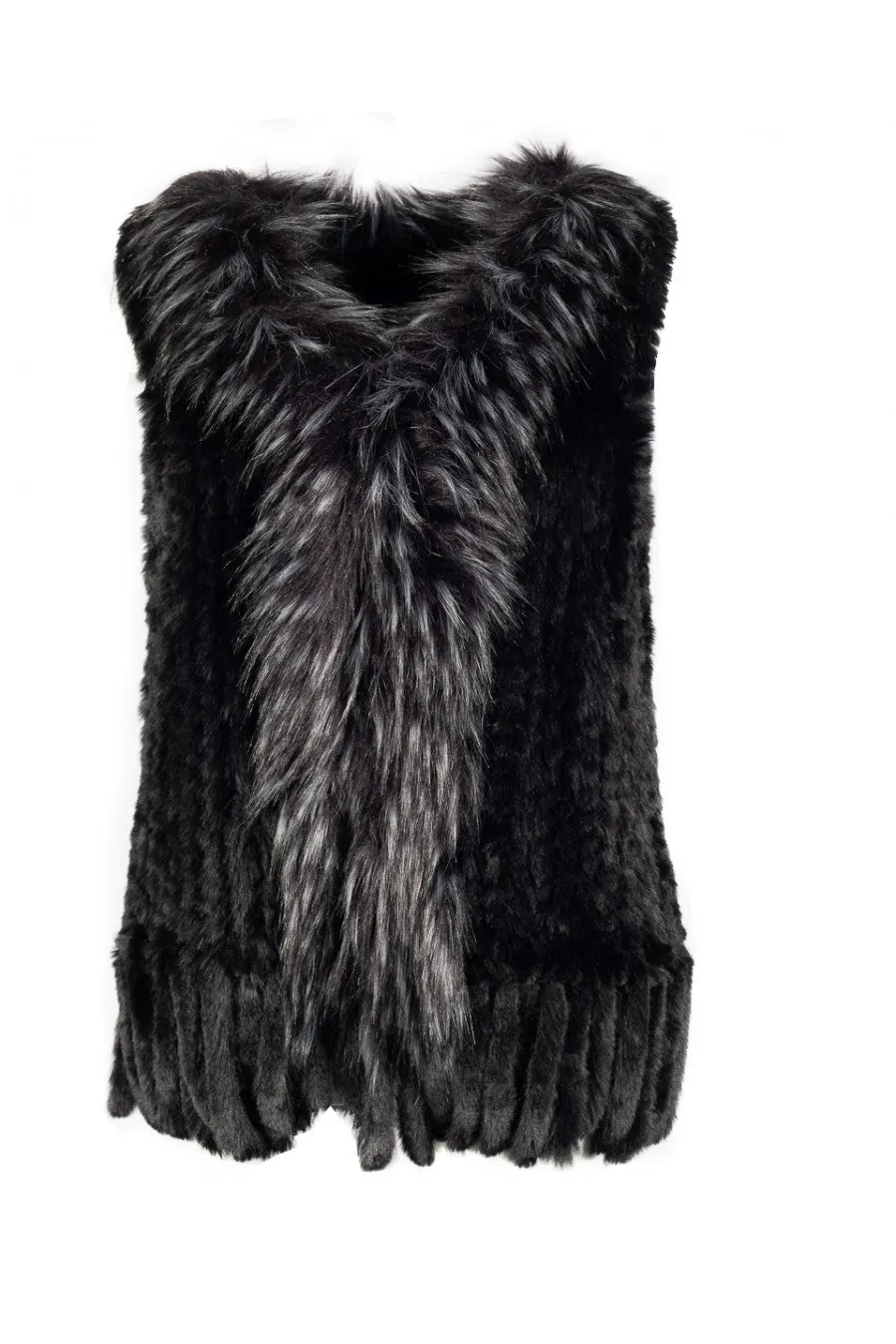 Sioni Faux Fur Vest Jacket. 10488 051