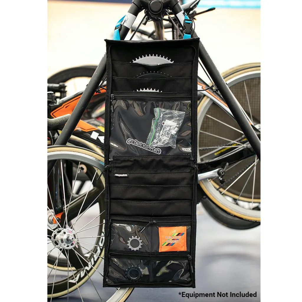 SkinGrowsBack “STAYER” PLUS Chainring Bag - Black