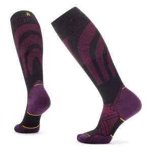 Smartwool Womens Run Compression Targeted Cushion Over-The-Calf Socks