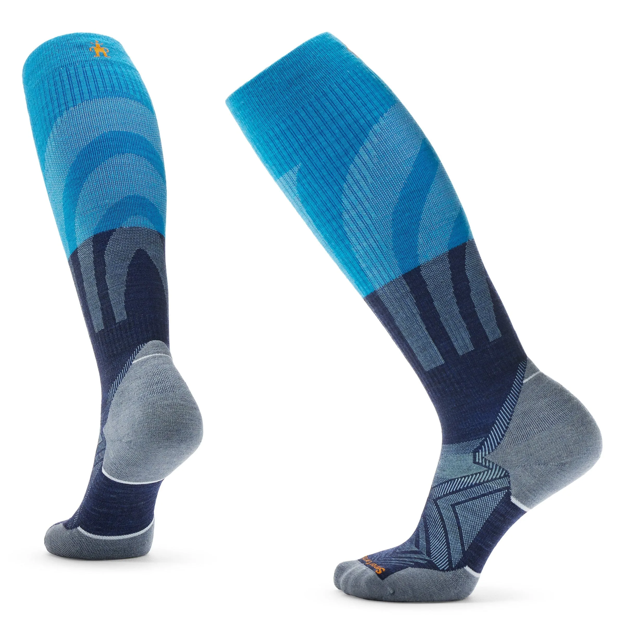 Smartwool Womens Run Compression Targeted Cushion Over-The-Calf Socks