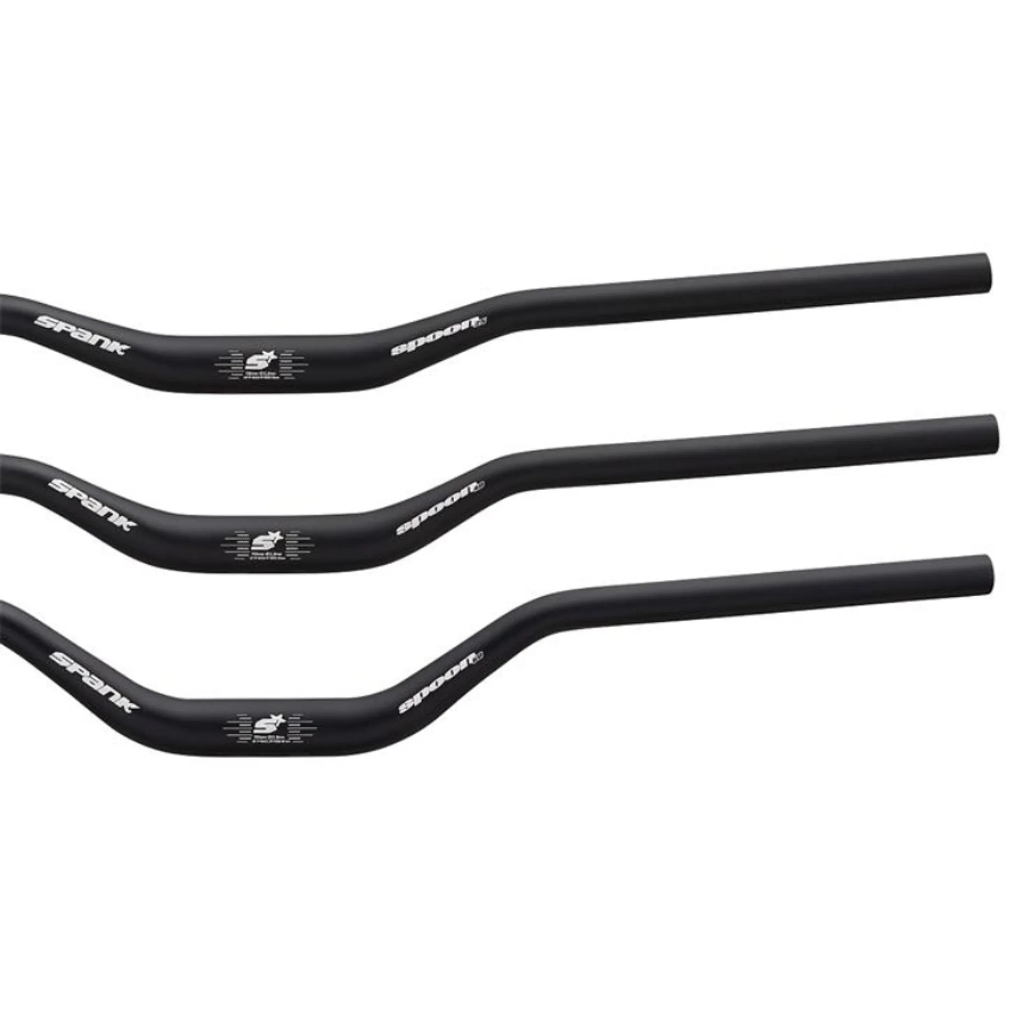 Spank Spoon 25 Bar 25mm Rise Black