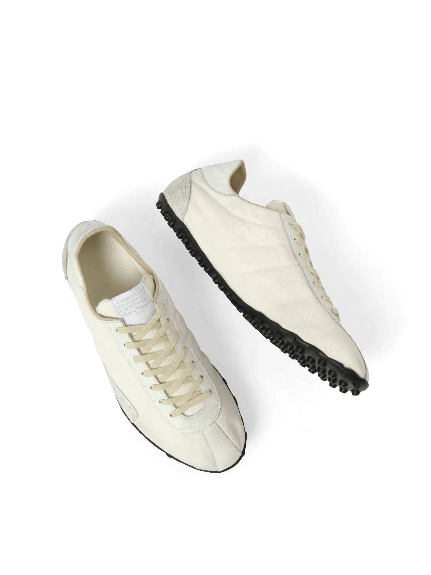 Sprinters Low Top Sneaker in White/Birch
