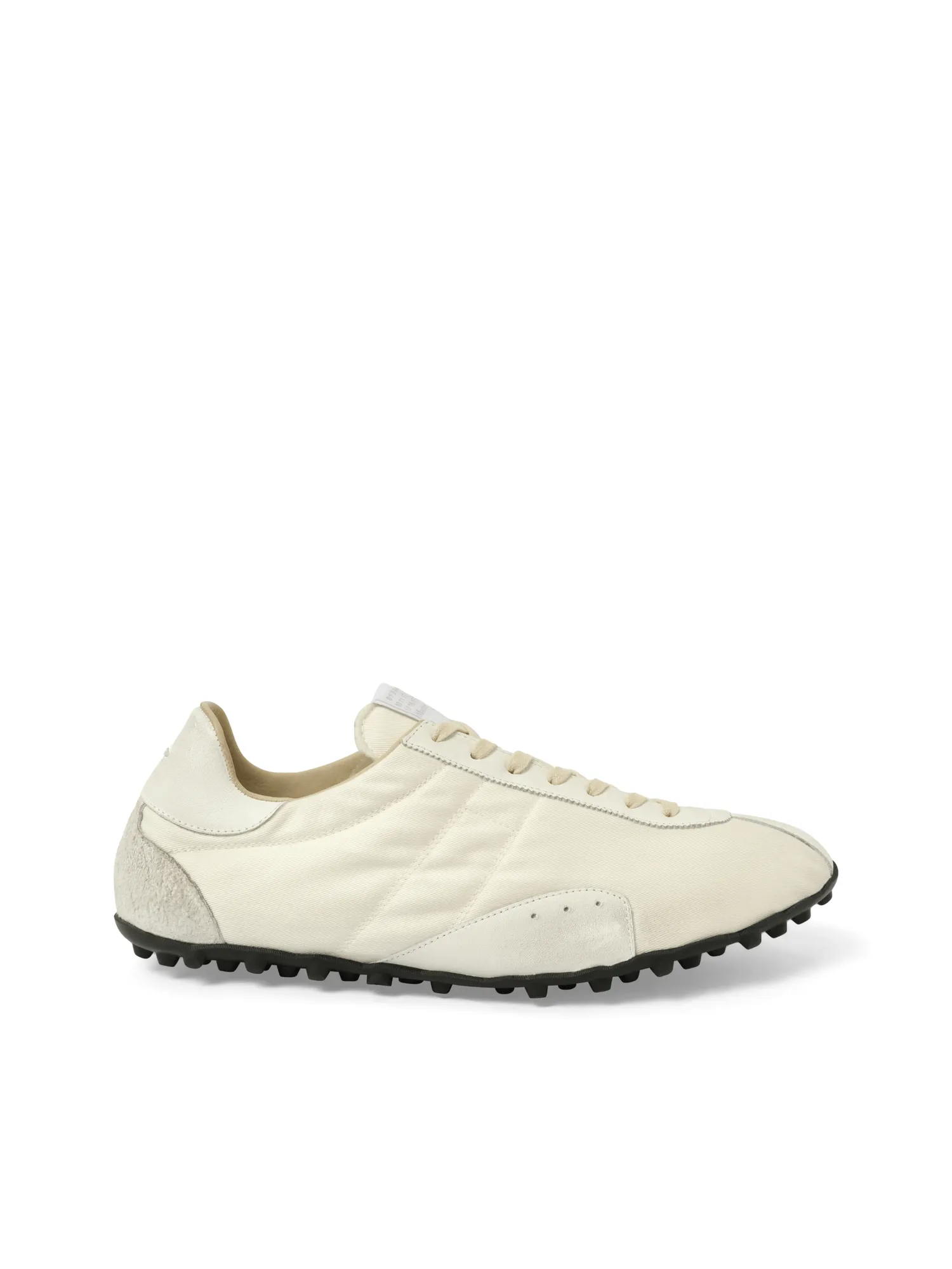 Sprinters Low Top Sneaker in White/Birch