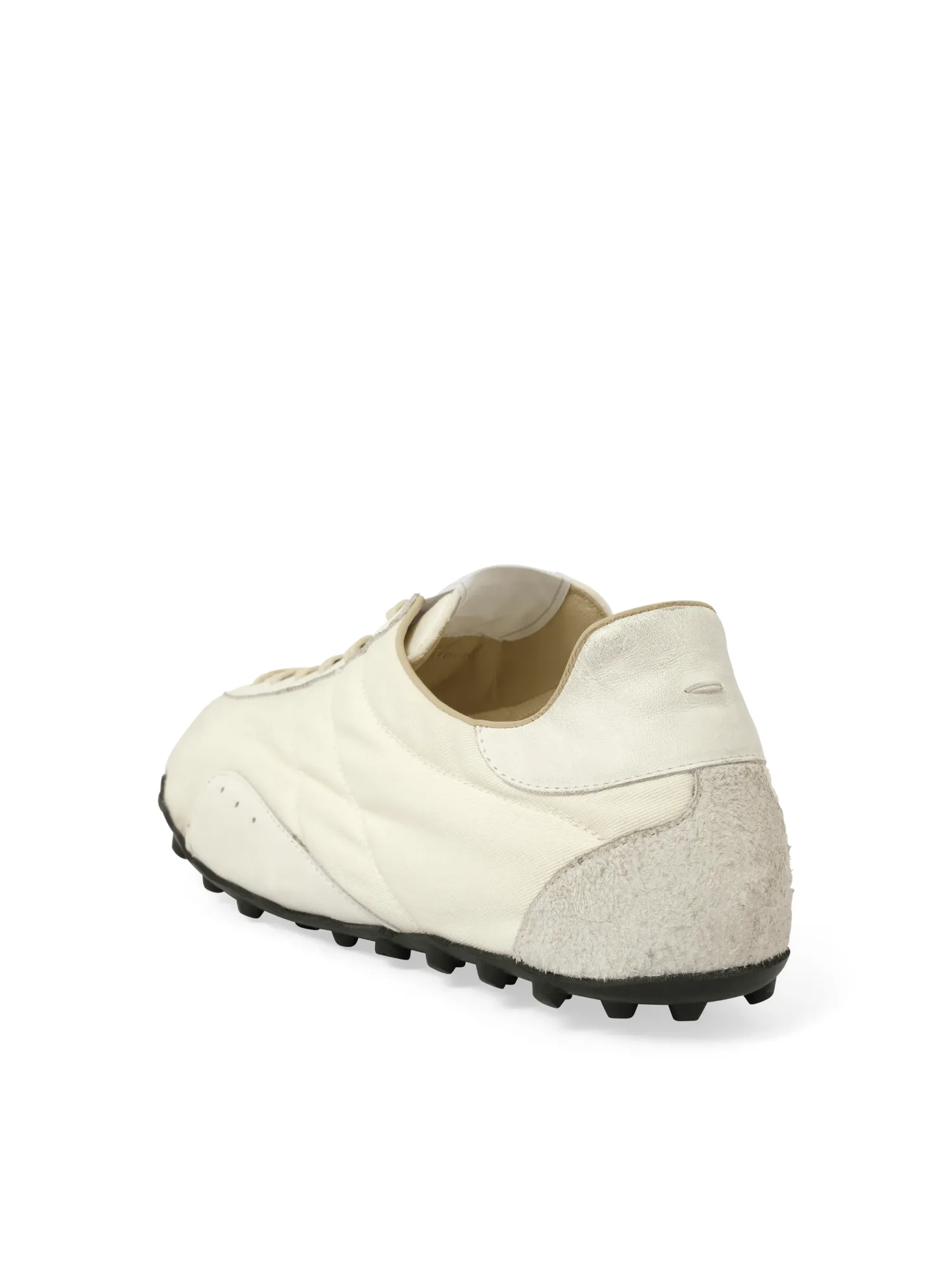 Sprinters Low Top Sneaker in White/Birch