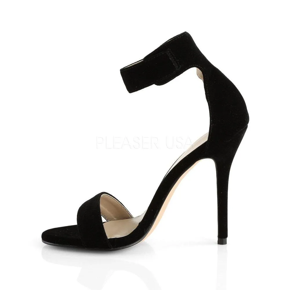 SS-AMUSE-10 Sandal  | Black Velvet