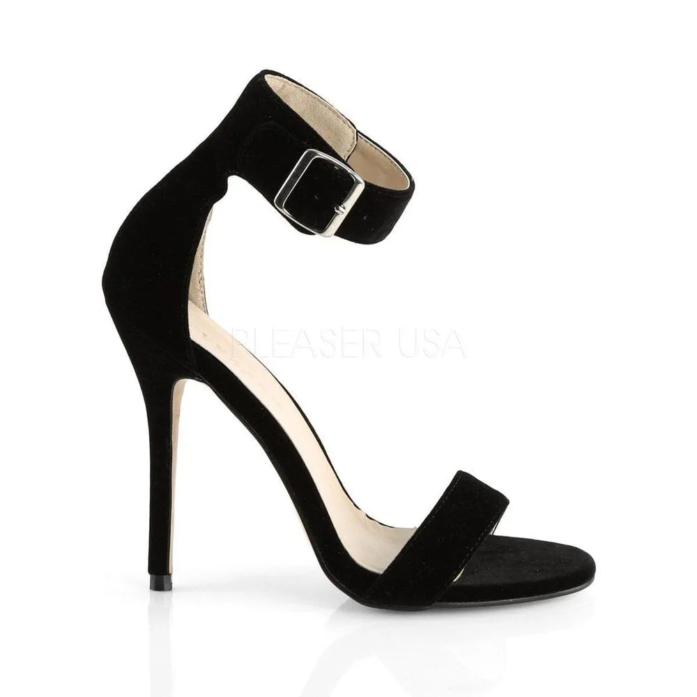 SS-AMUSE-10 Sandal  | Black Velvet