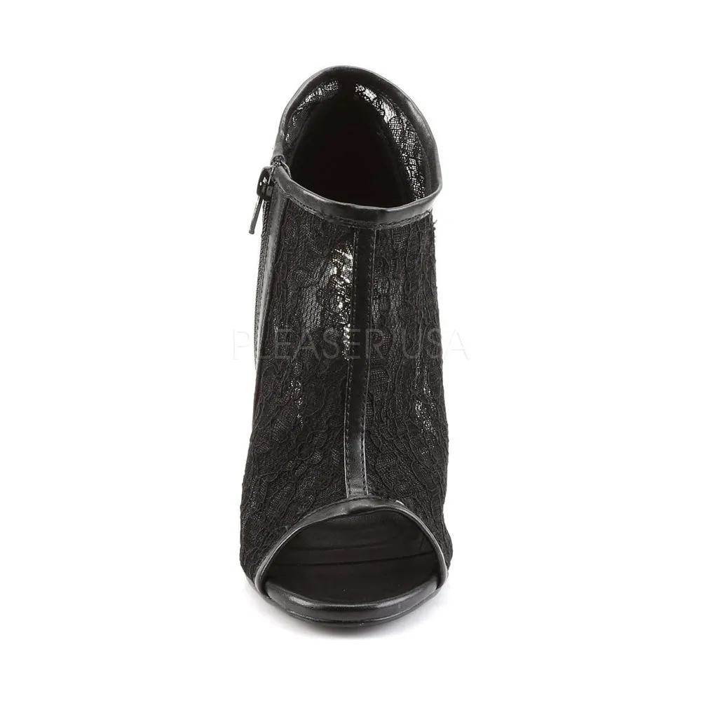 SS-AMUSE-56 Bootie | Black Fabric