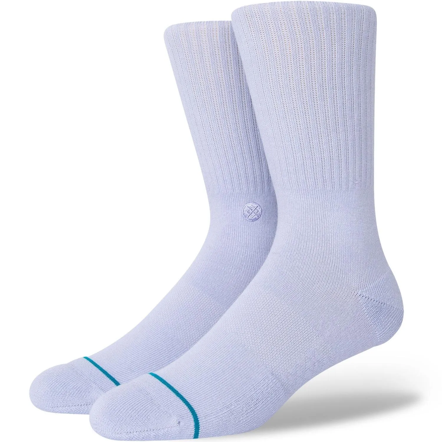 Stance Icon Crew Socks - Lilac Ice