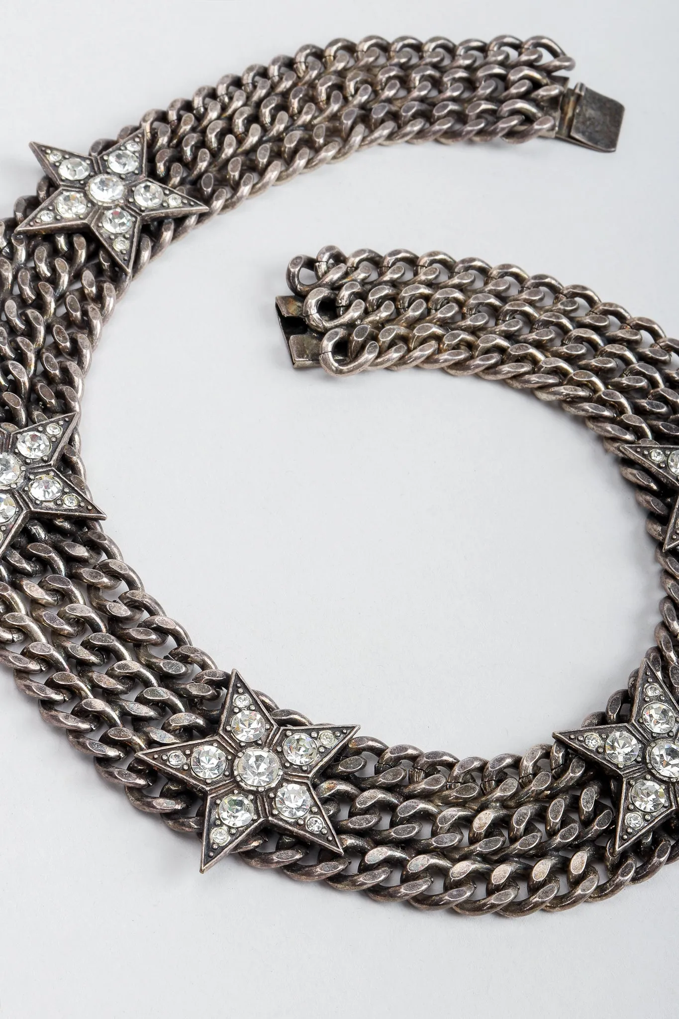 Starry Curb Chain Collar