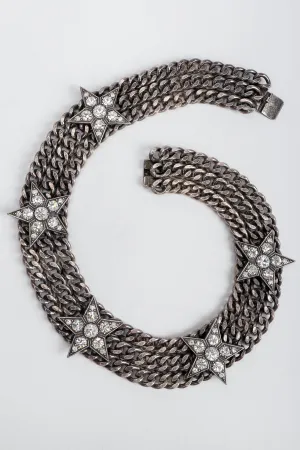 Starry Curb Chain Collar
