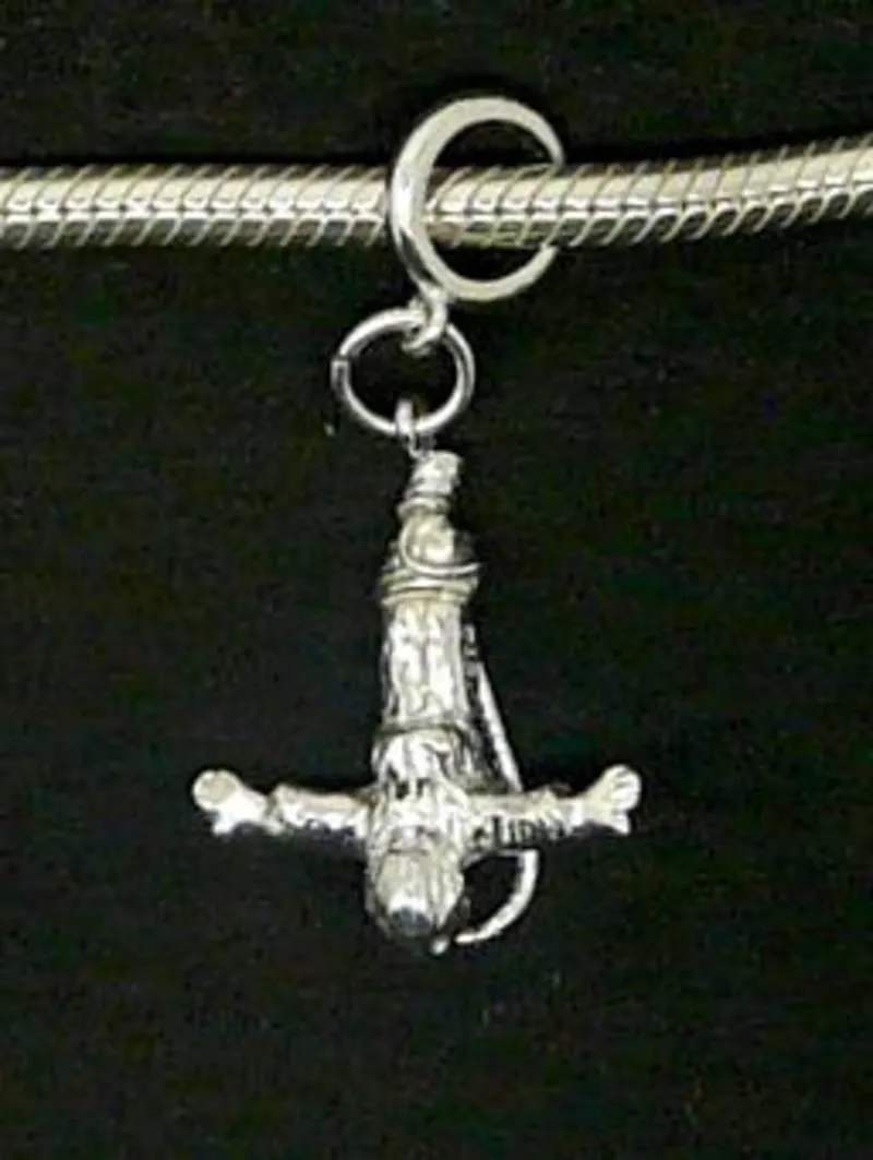 Sterling Silver Bungy Jumper Charm