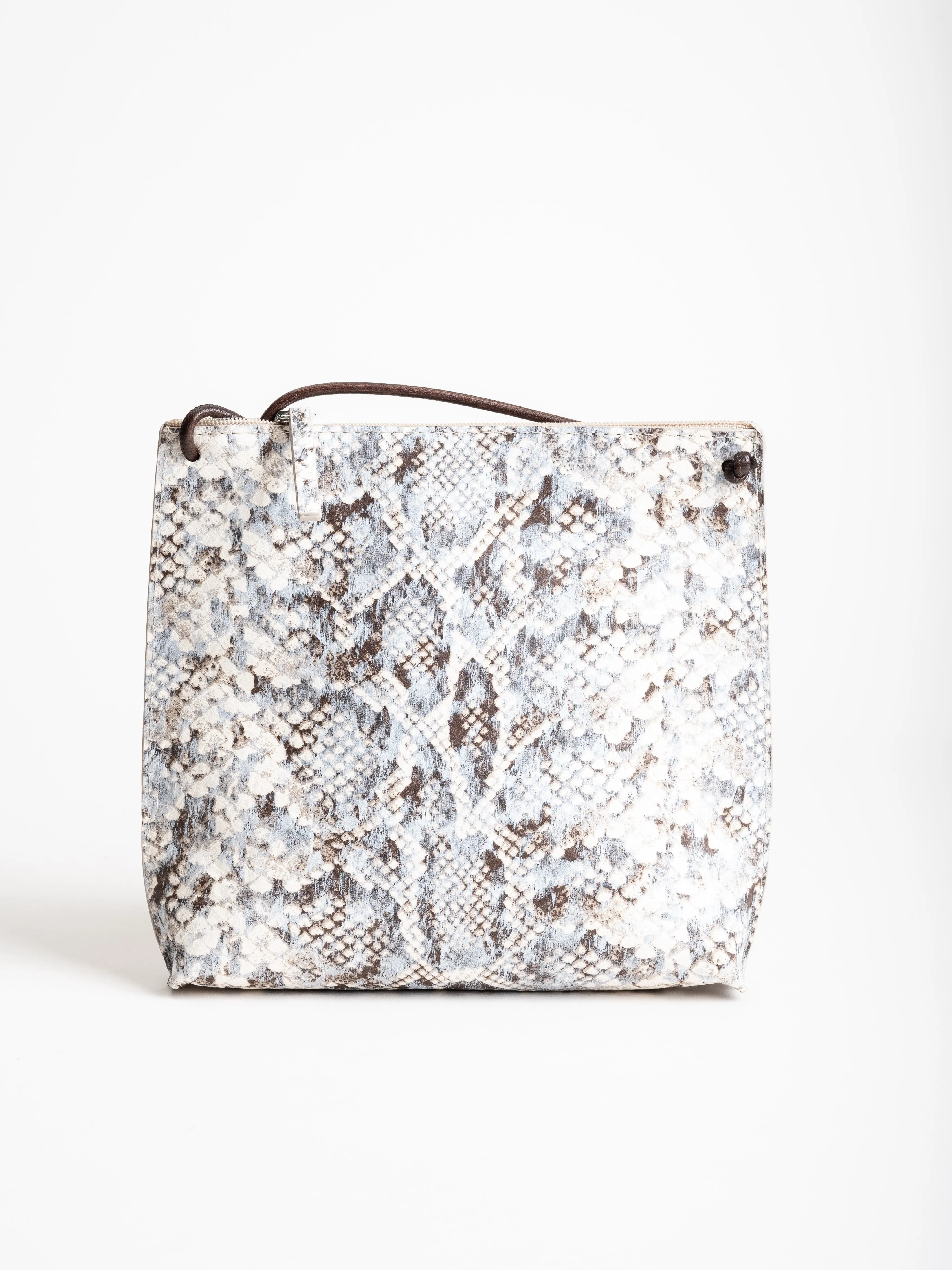 strappy pouch - pashminia snakeprint
