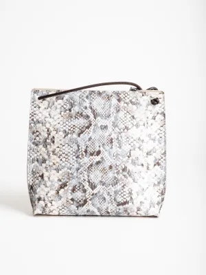 strappy pouch - pashminia snakeprint