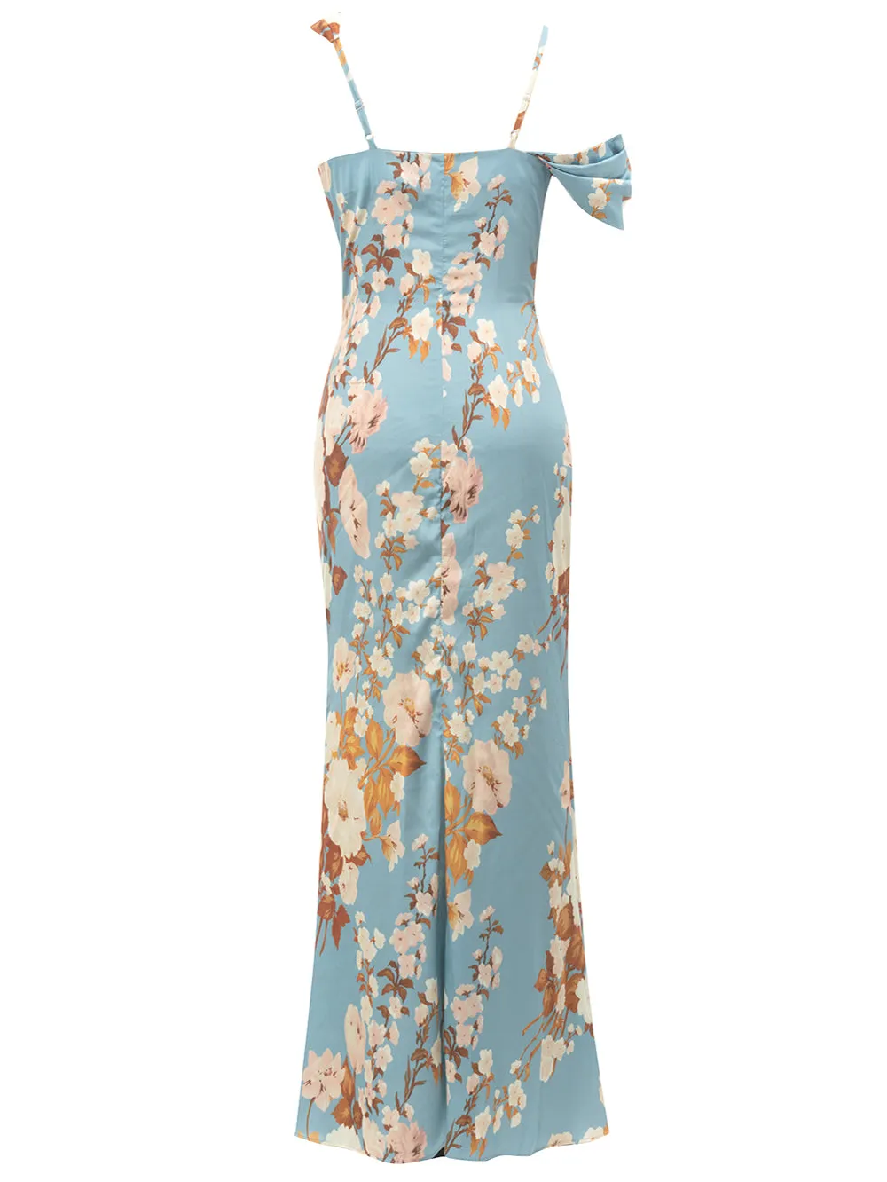 Strappy Sleeveless Vibrant Maxi Bodycon Dress HB100482