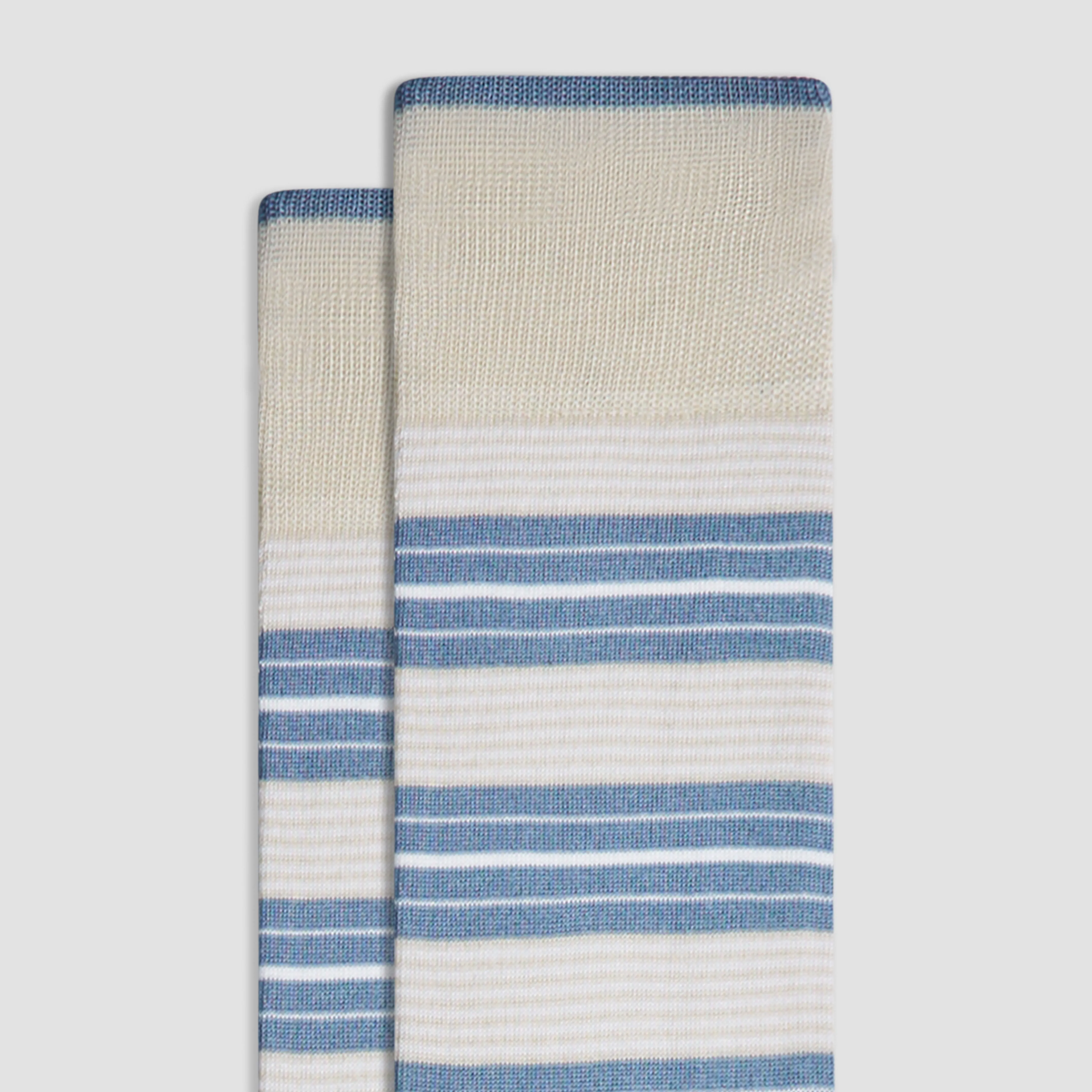 Striped Mid-Calf Socks
