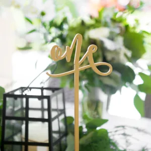 Tall Standing Table Numbers