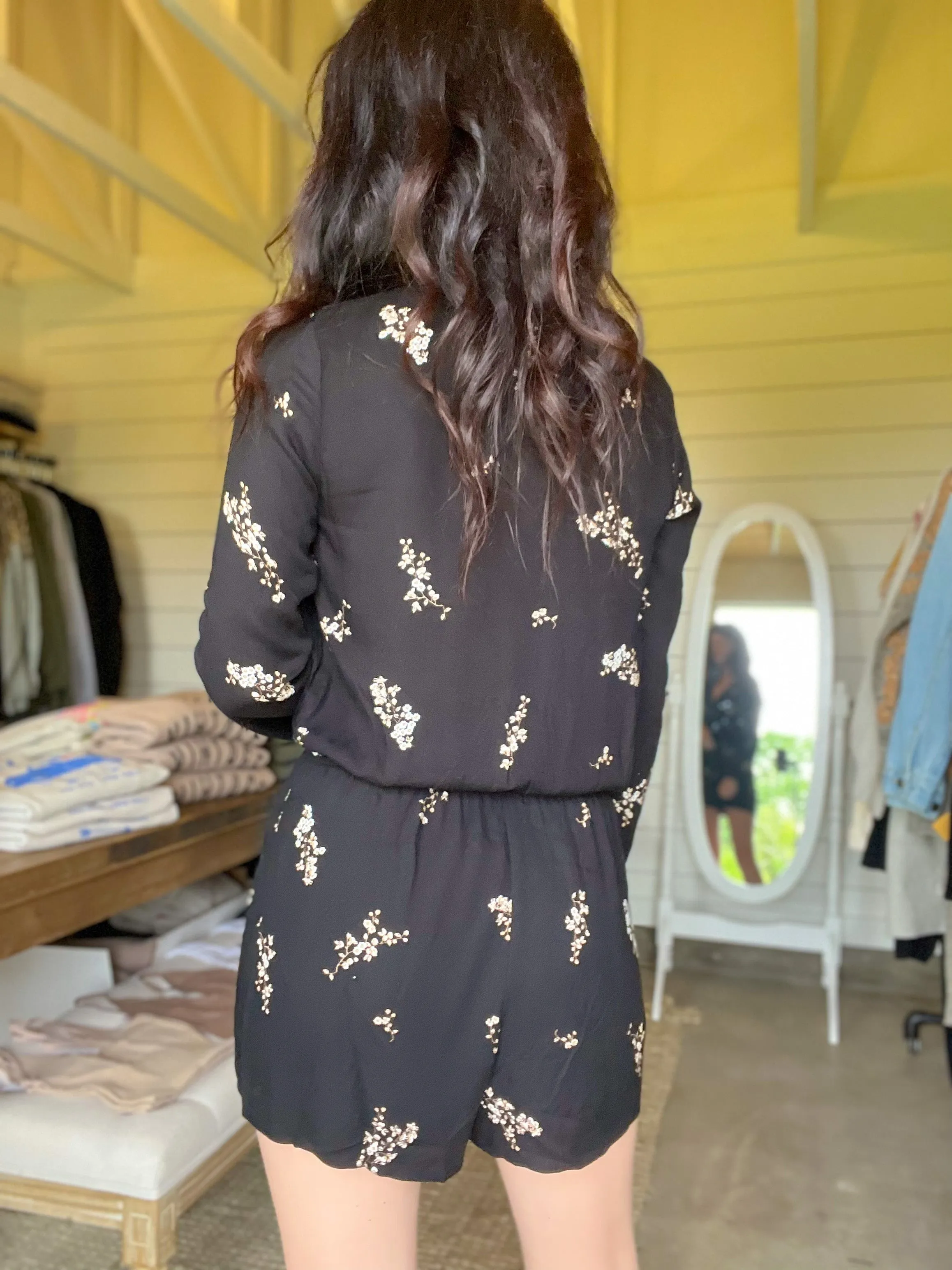 Tess Floral Romper