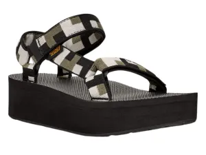Teva: Flatform Universal Retro Shapes in Black