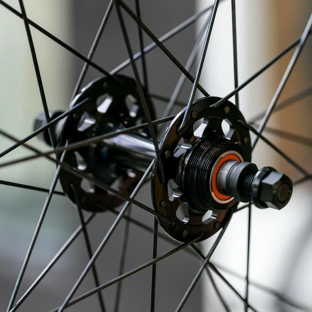 Thru-Axle Track HOPE Tech & Velocity | Velocity Quill 3X | Black Clincher Wheelset