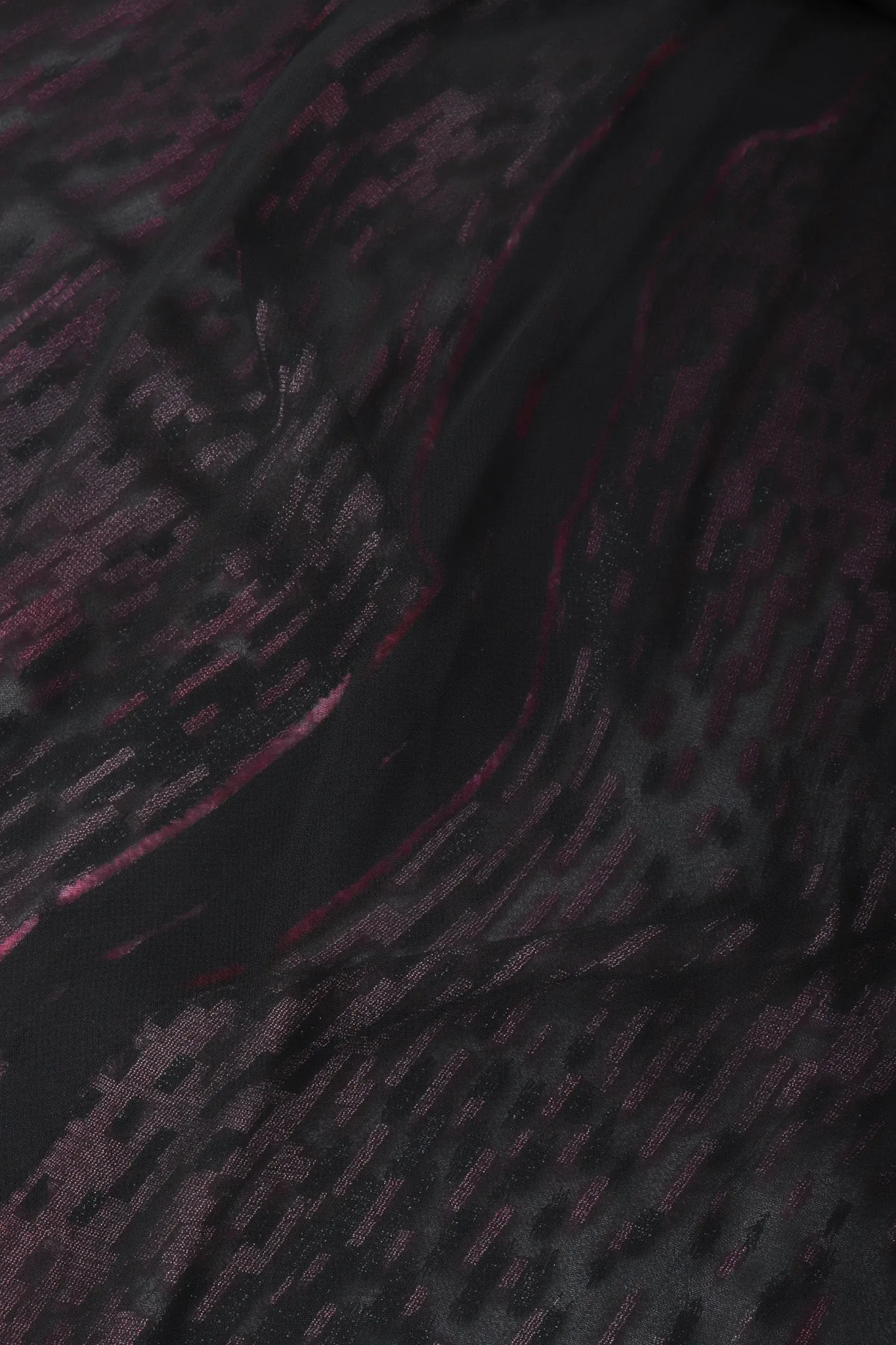 Tinsel Velvet Burnout Gown