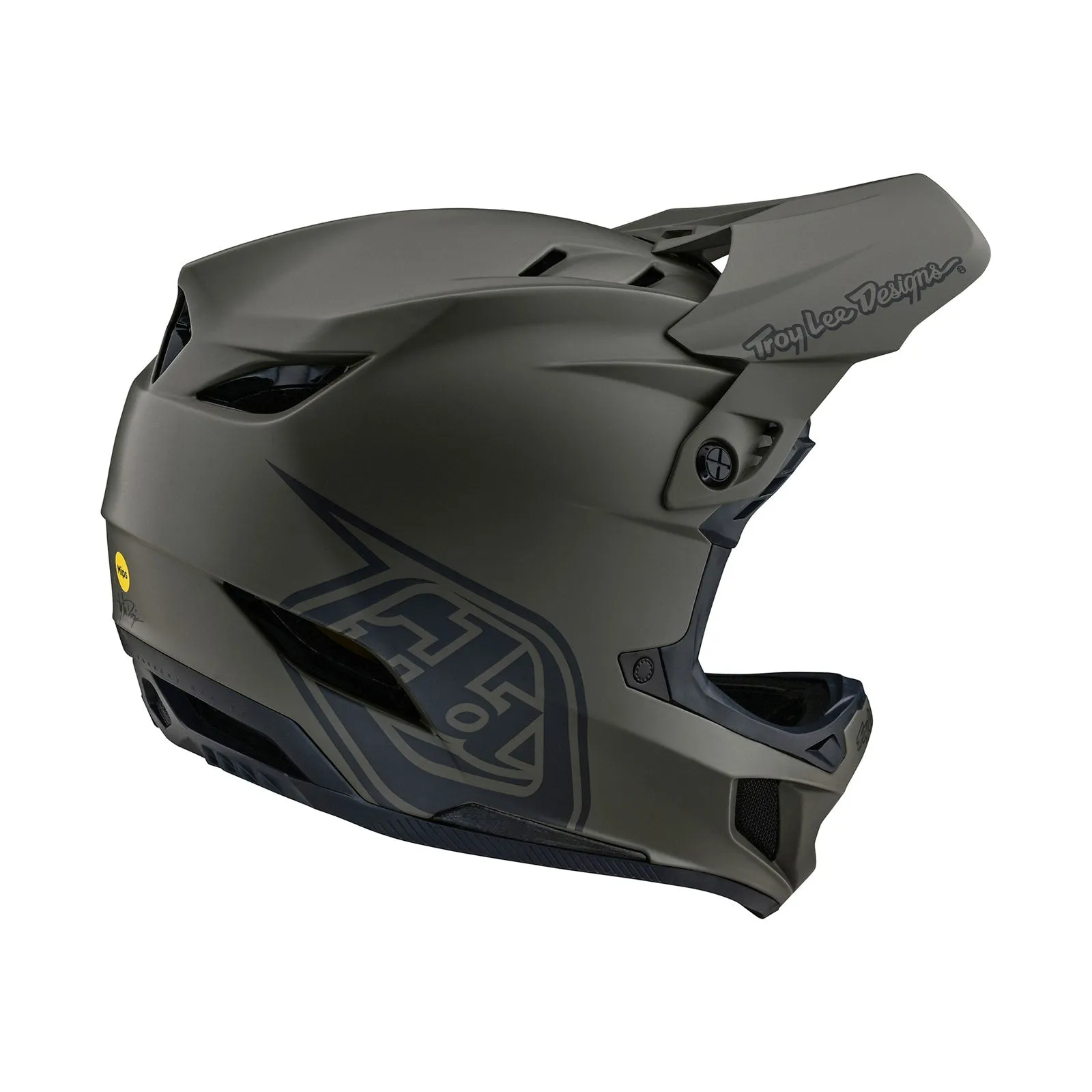 Troy Lee Designs D4 Composite Stealth Helmet
