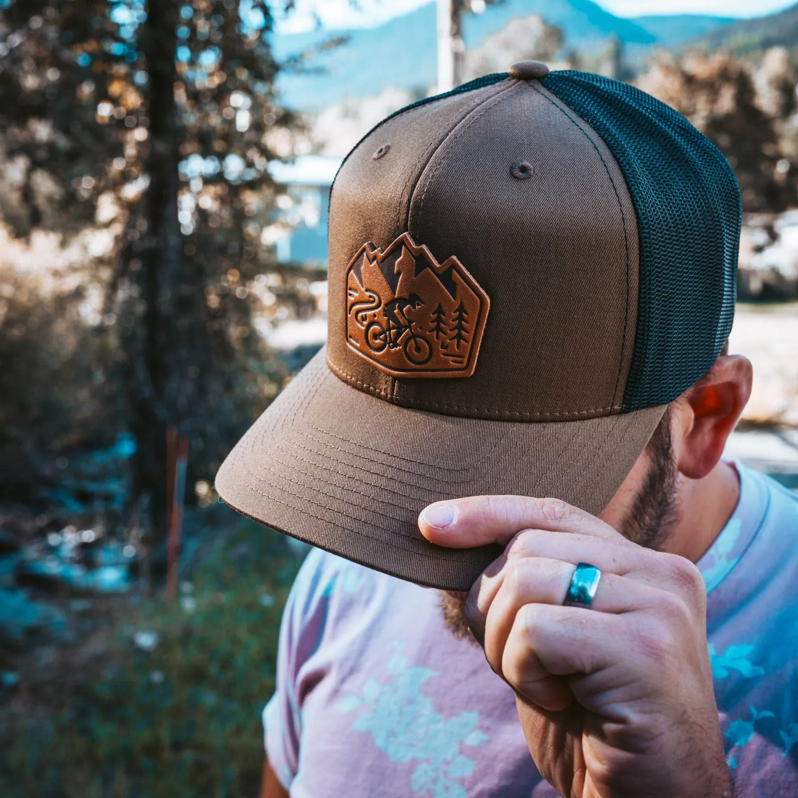 Trucker Hat - Mountain Biking