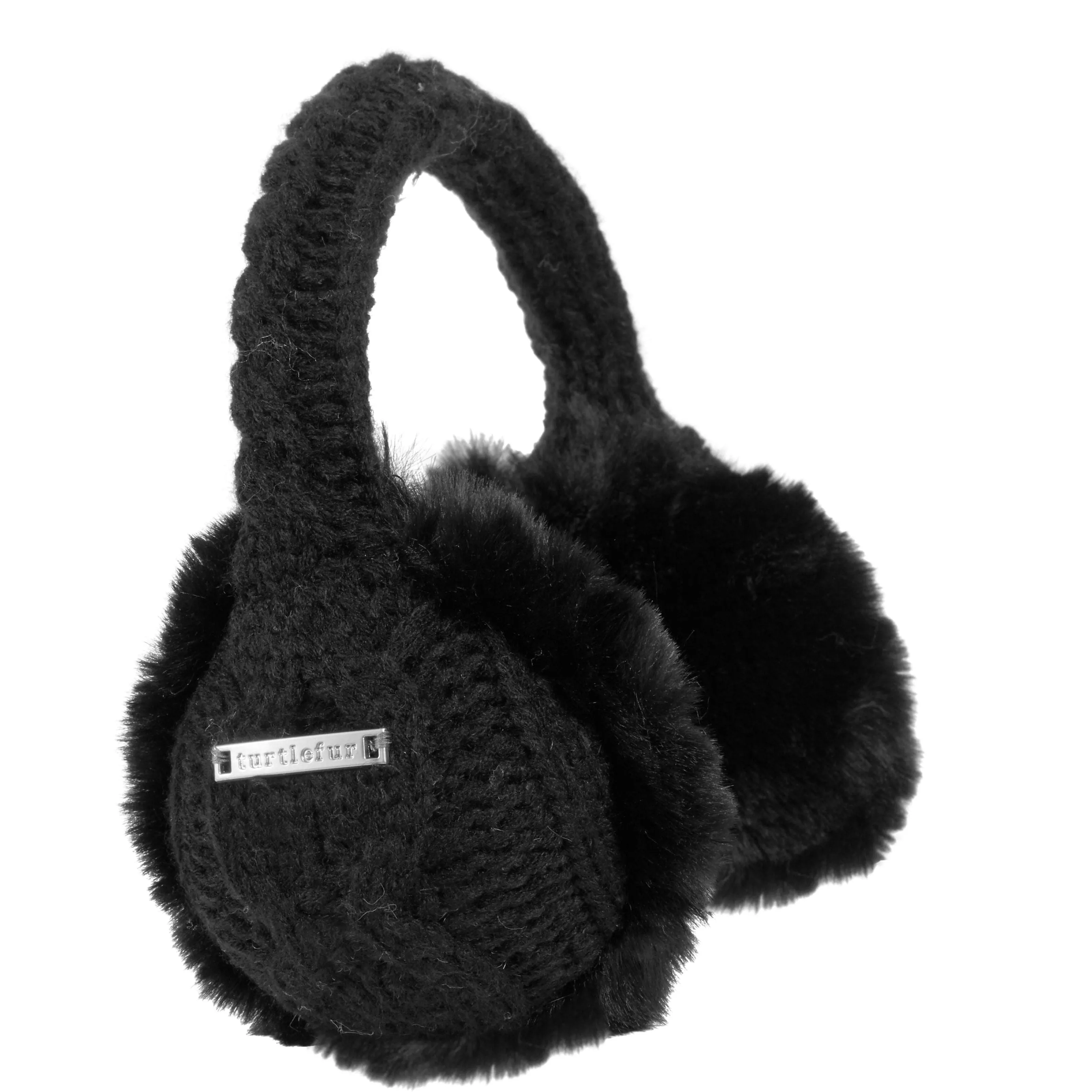 Turtle Fur Ear Muffin Faux Fur Lined Adjustable Earmuffs