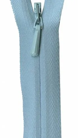 Unique Invisible Zipper Baby Blue 14in