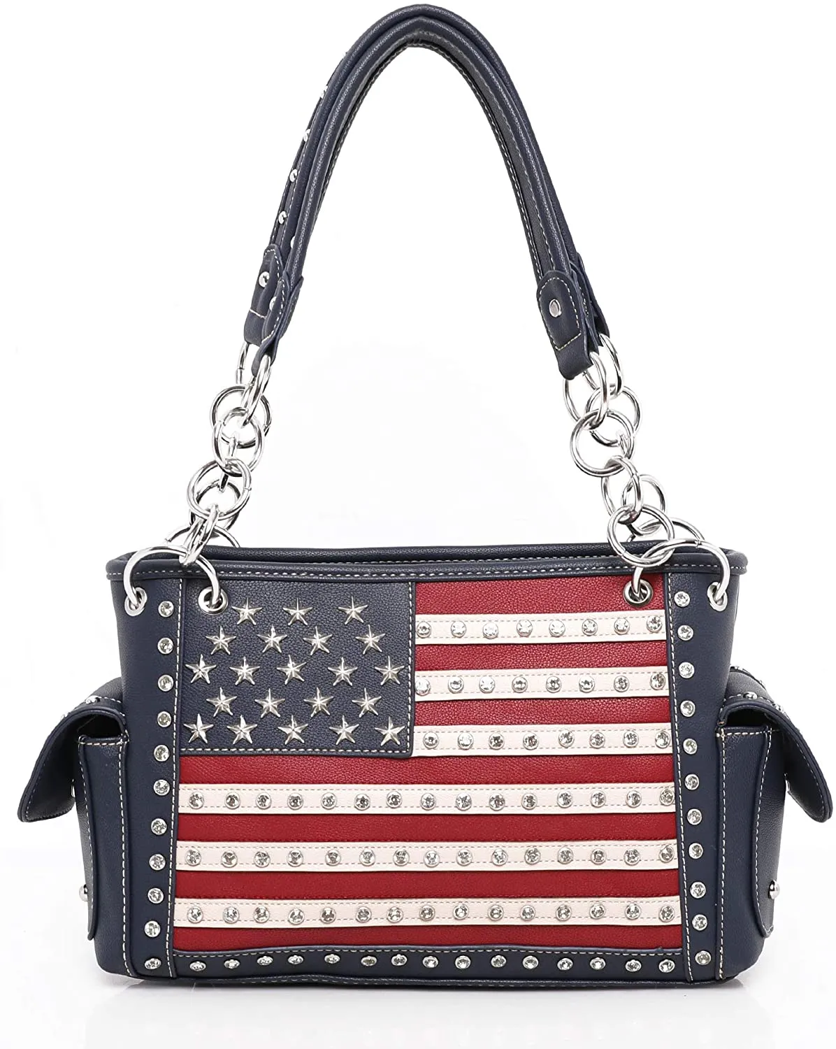 US04G-8085 Montana West American Pride Concealed Handgun Collection Satchel