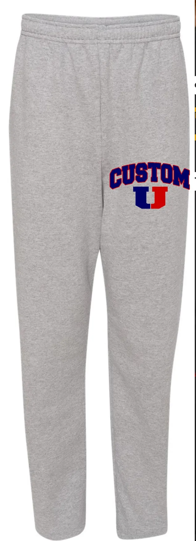 Varsity Classic Open Bottom Sweatpant