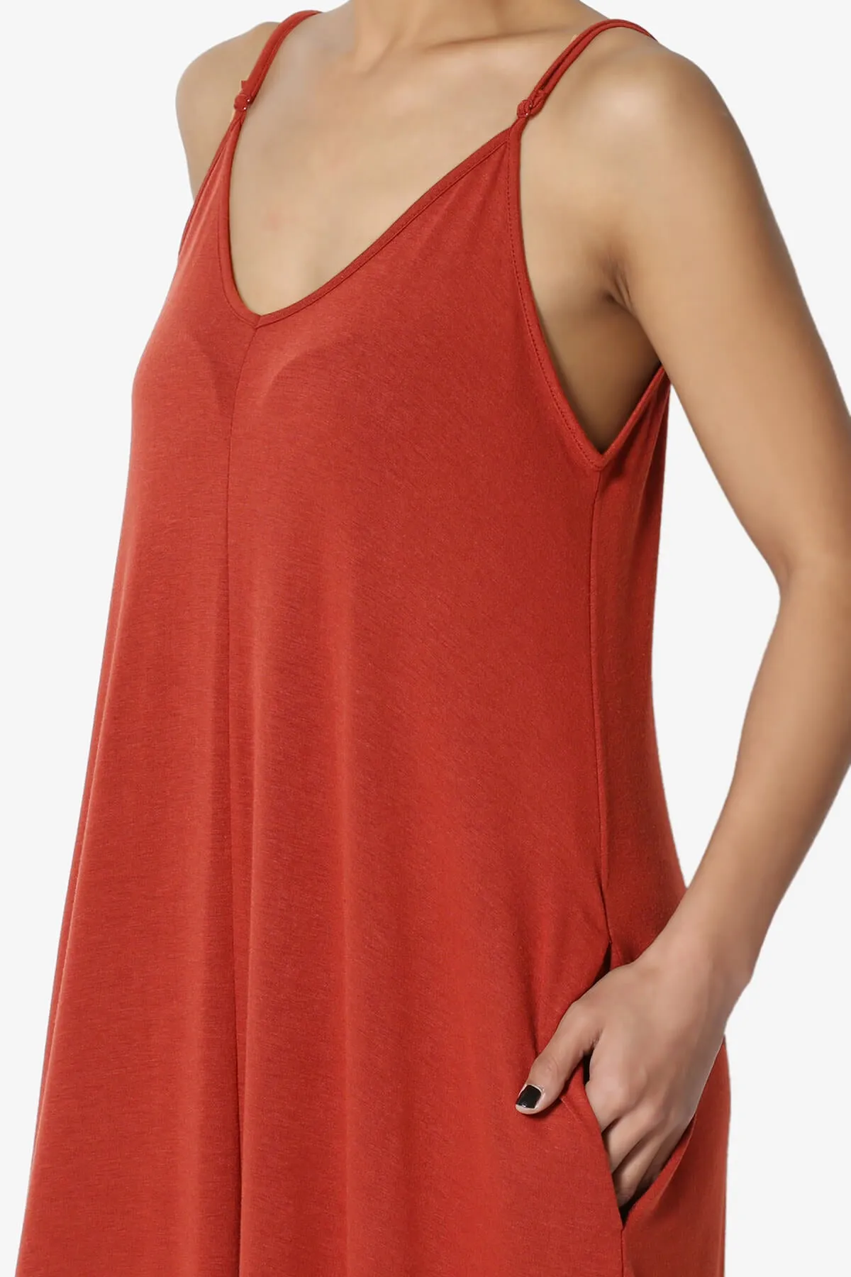 Venus Pocket Cami Maxi Dress PLUS