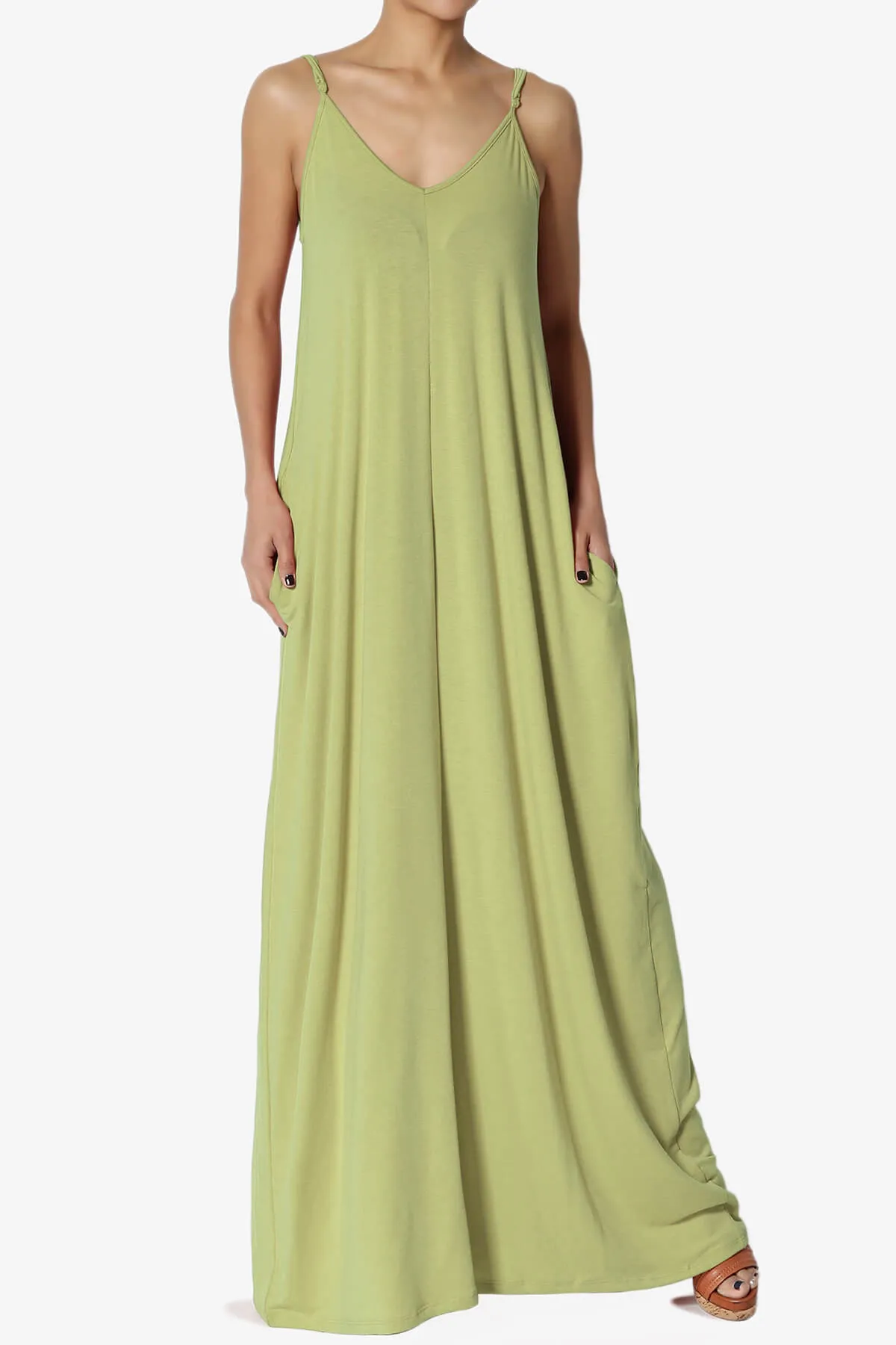 Venus Pocket Cami Maxi Dress PLUS