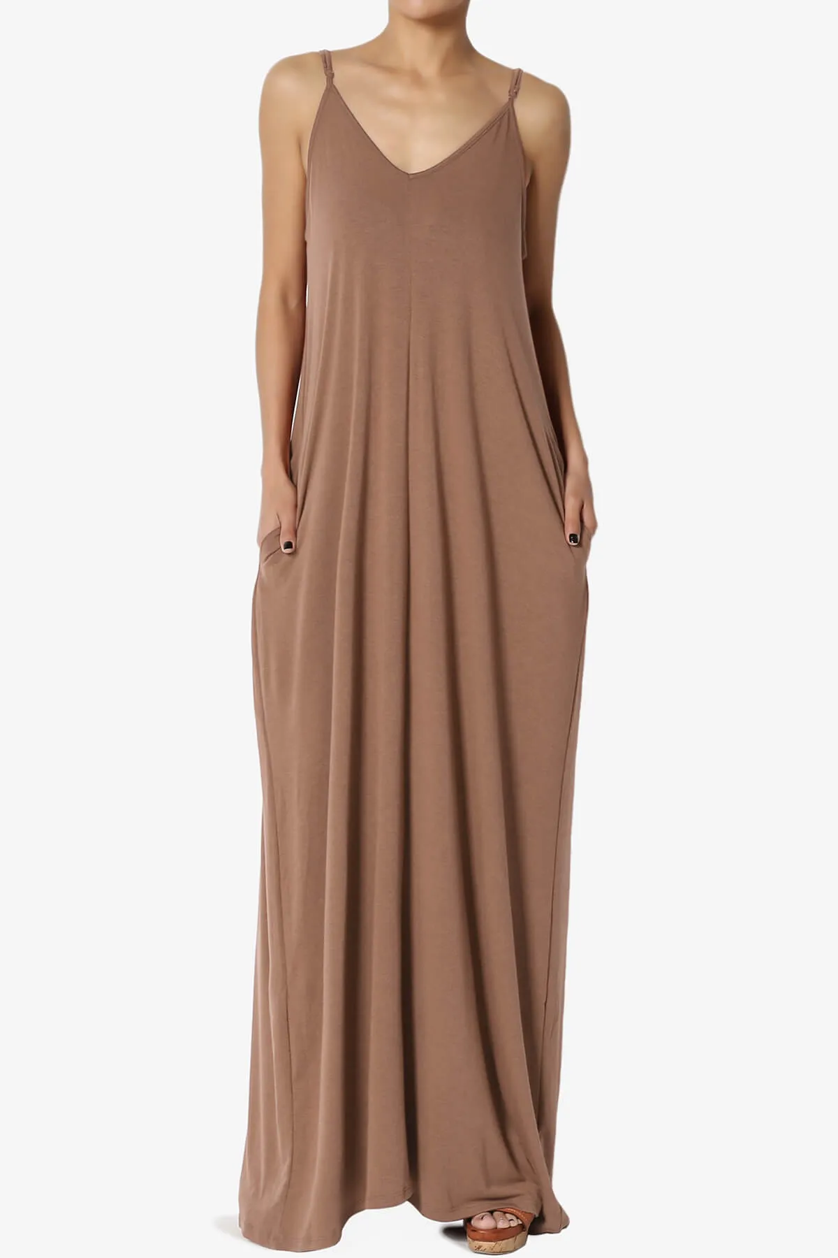 Venus Pocket Cami Maxi Dress PLUS