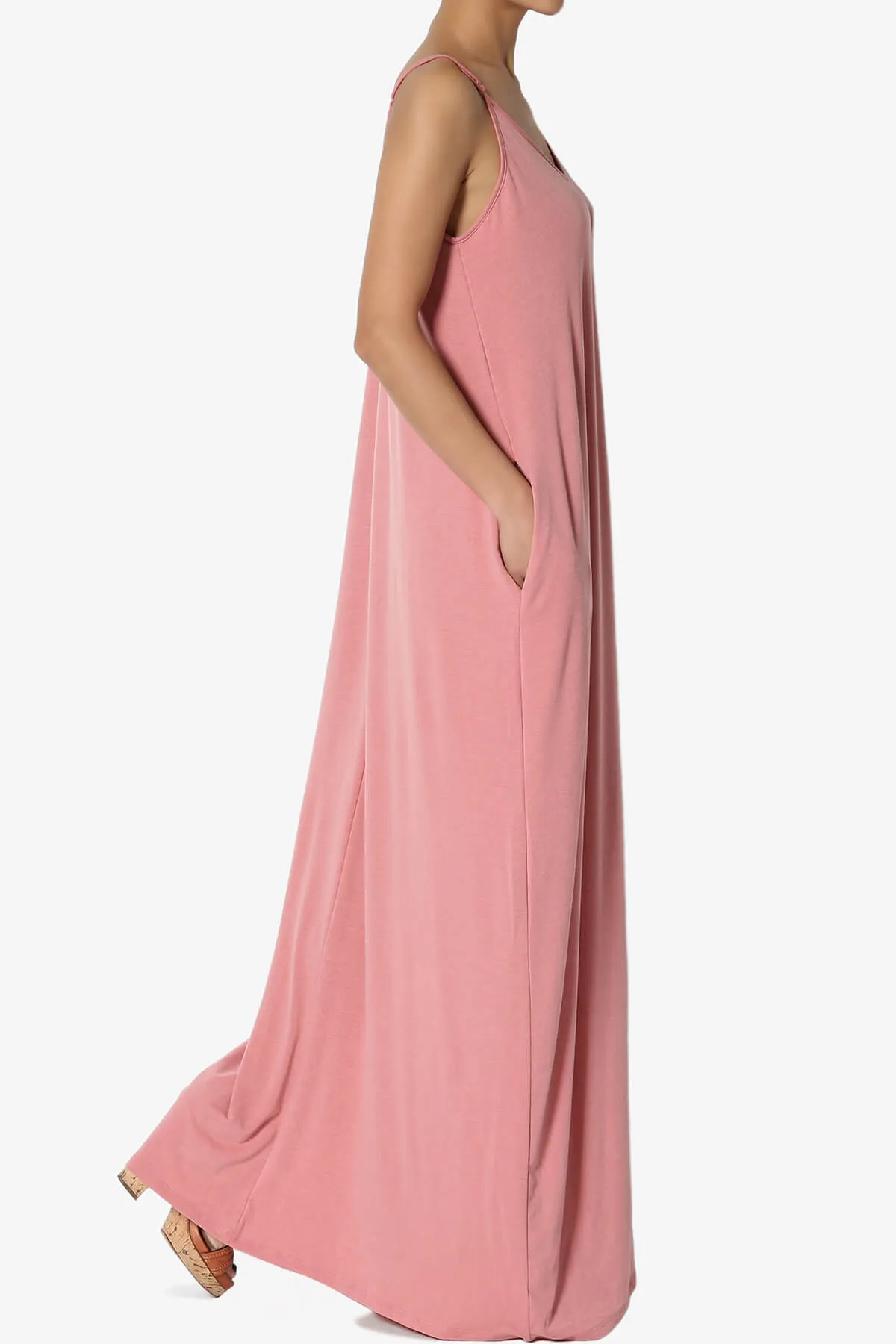 Venus Pocket Cami Maxi Dress PLUS