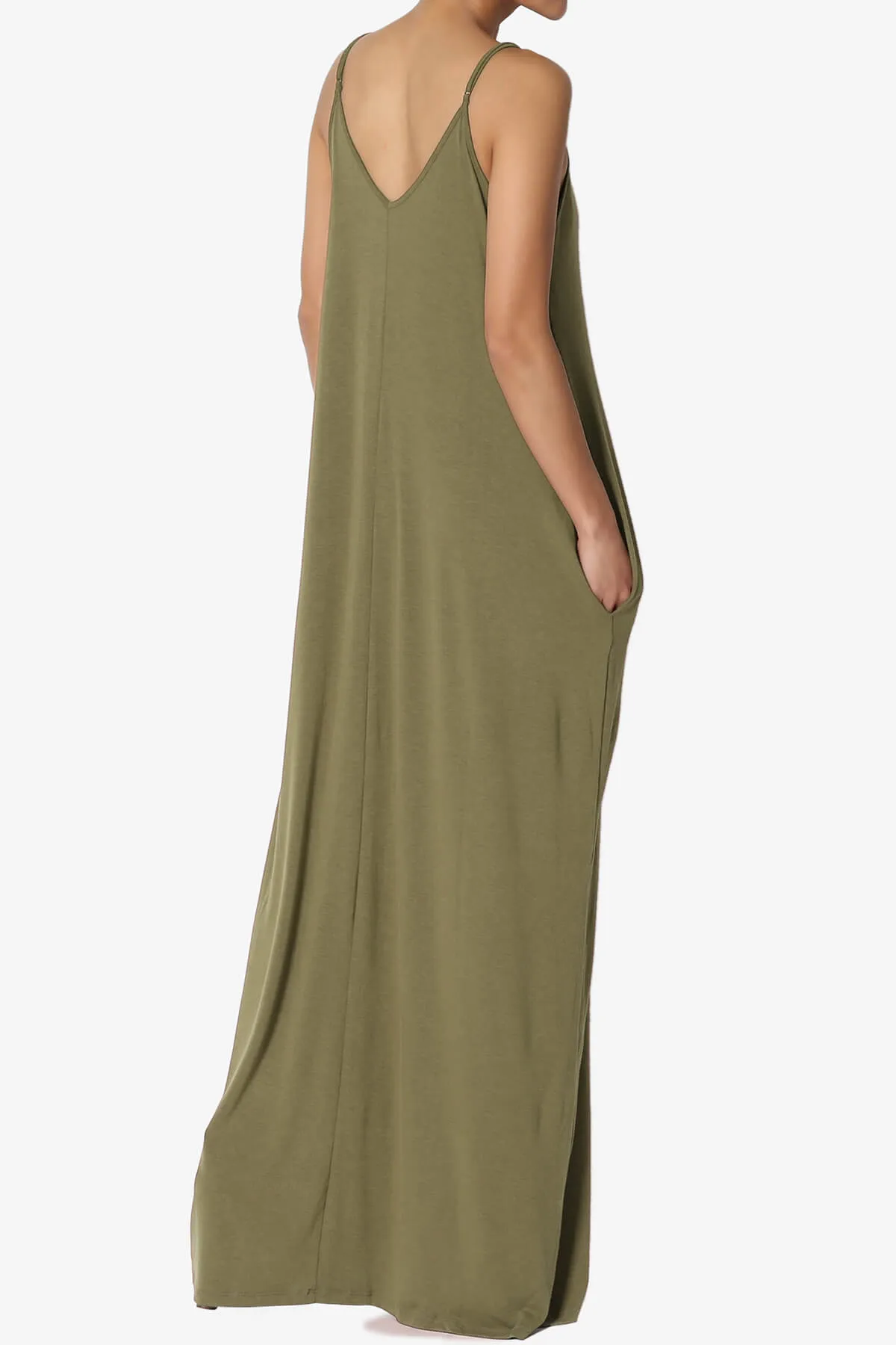 Venus Pocket Cami Maxi Dress PLUS