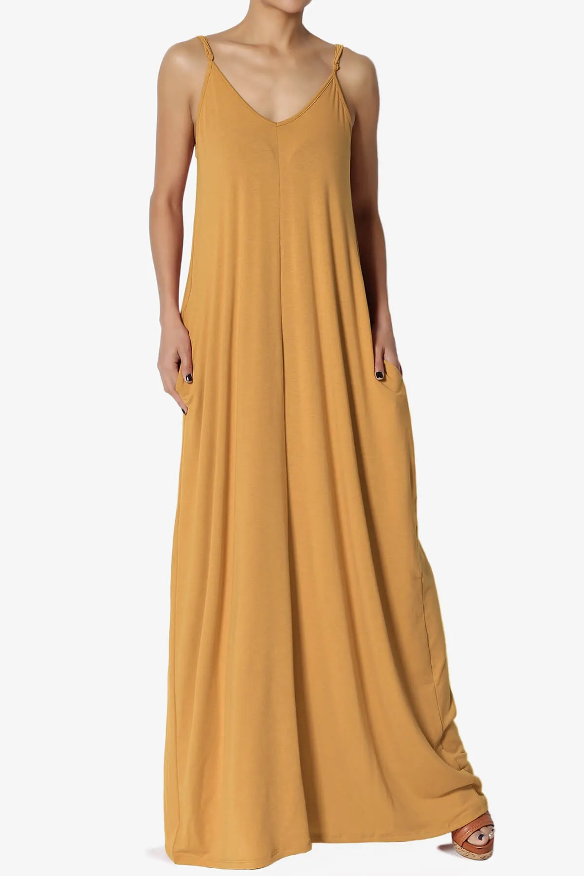 Venus Pocket Cami Maxi Dress PLUS