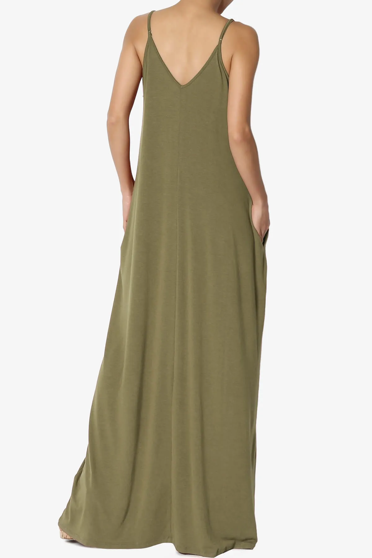 Venus Pocket Cami Maxi Dress PLUS
