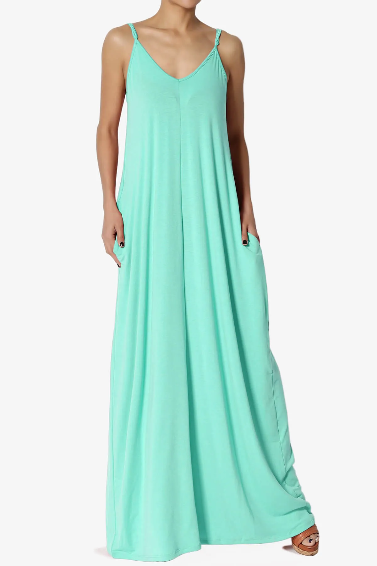 Venus Pocket Cami Maxi Dress PLUS