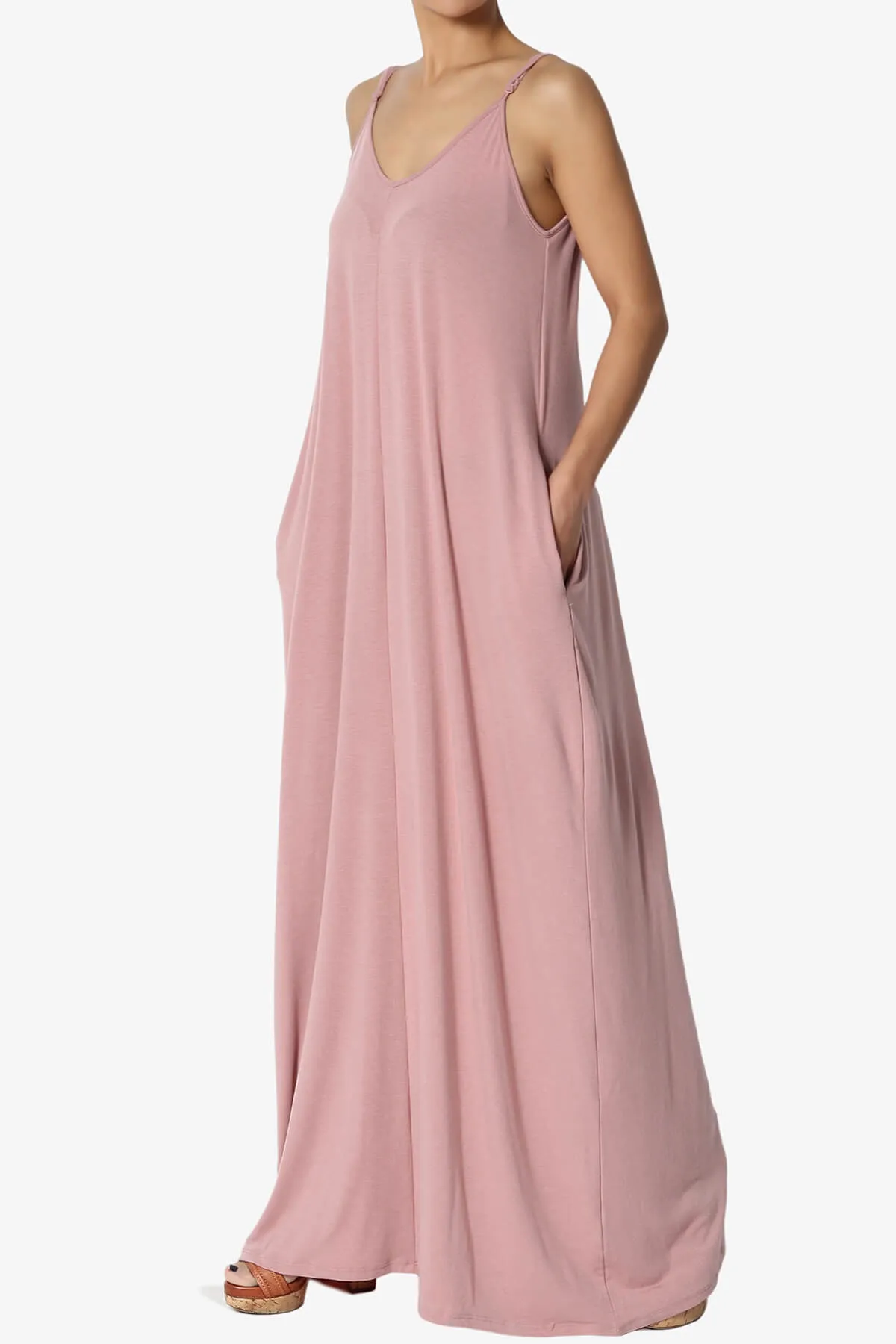 Venus Pocket Cami Maxi Dress PLUS