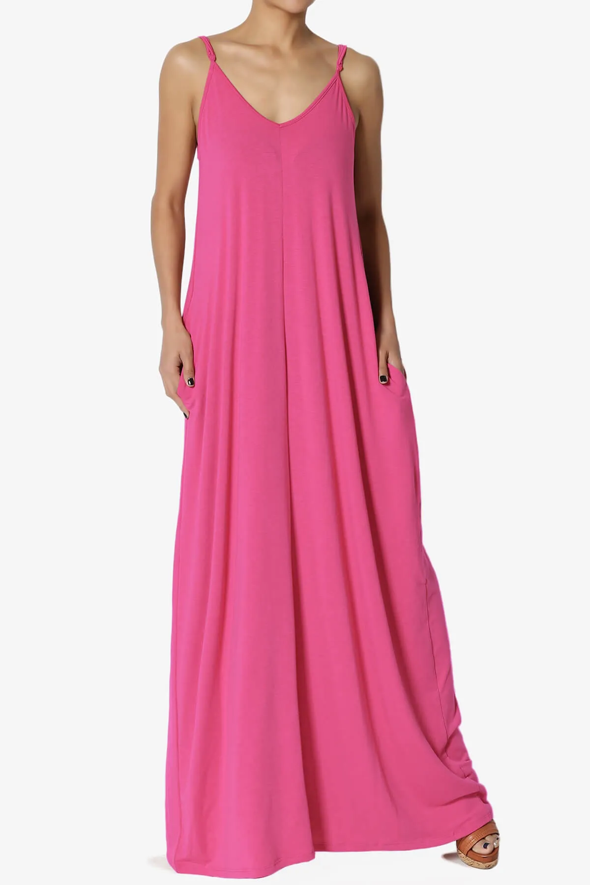 Venus Pocket Cami Maxi Dress PLUS