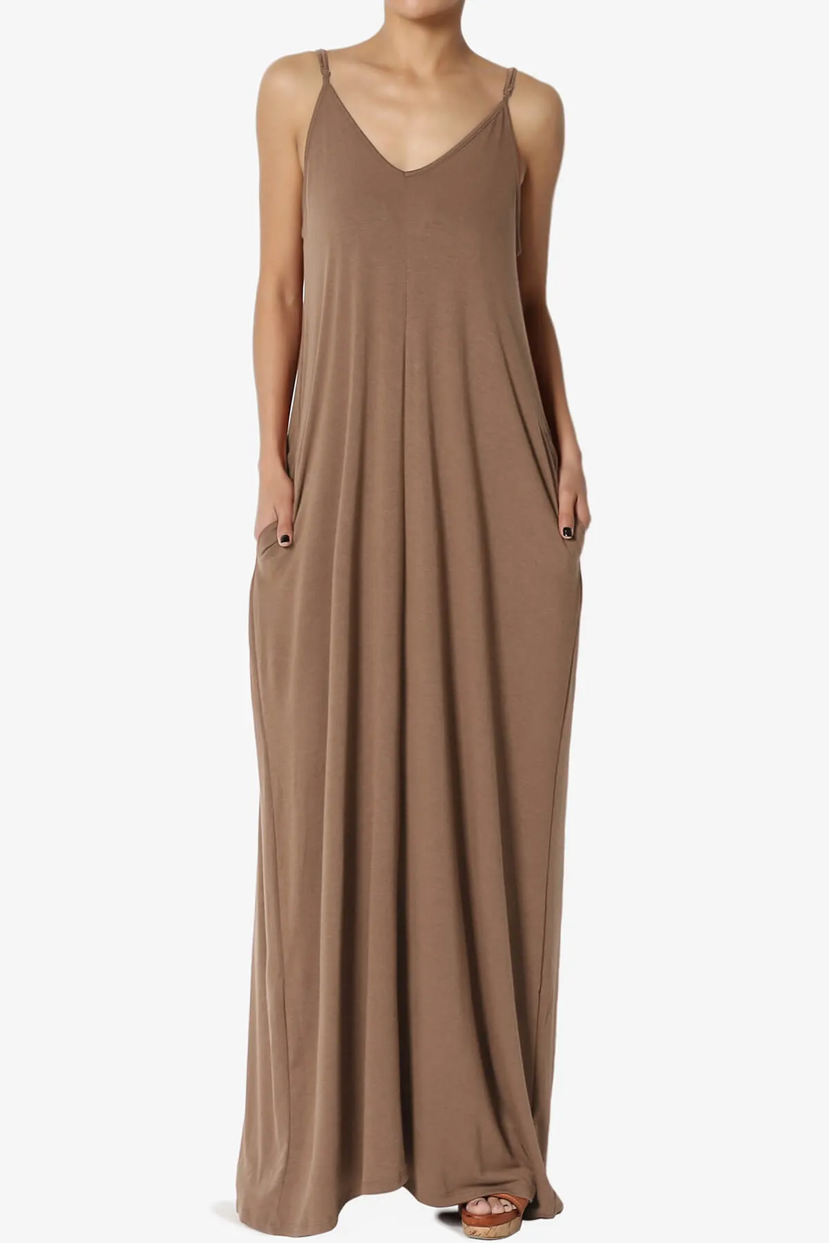 Venus Pocket Cami Maxi Dress PLUS