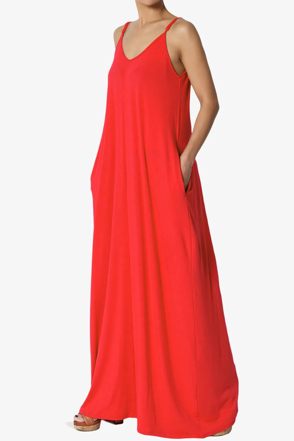 Venus Pocket Cami Maxi Dress PLUS