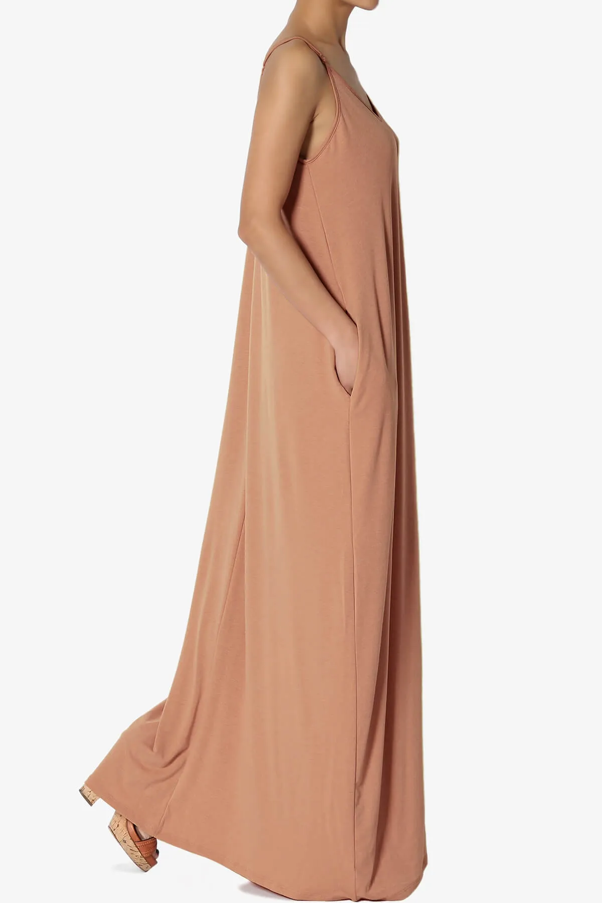 Venus Pocket Cami Maxi Dress PLUS